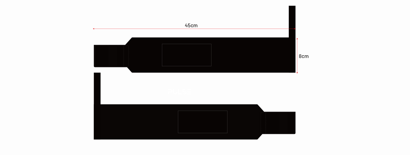 Crossfit Polyester Elastic Wrist Wraps Support by Zechen Fitness