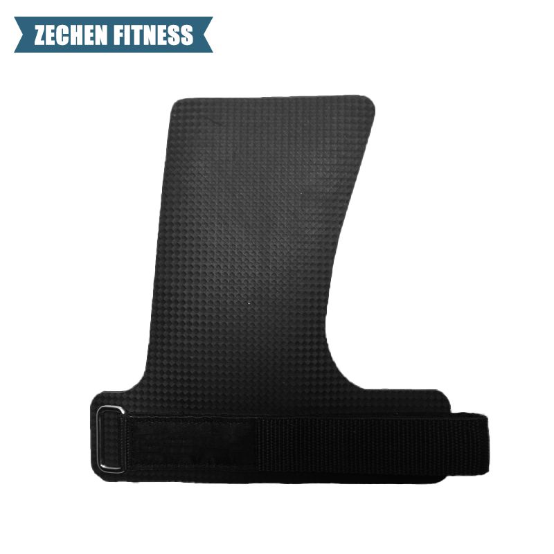 Natural rubber suede microfiber Crossfit Hand Grips Palm Protection for crossfit training, WOD, performance