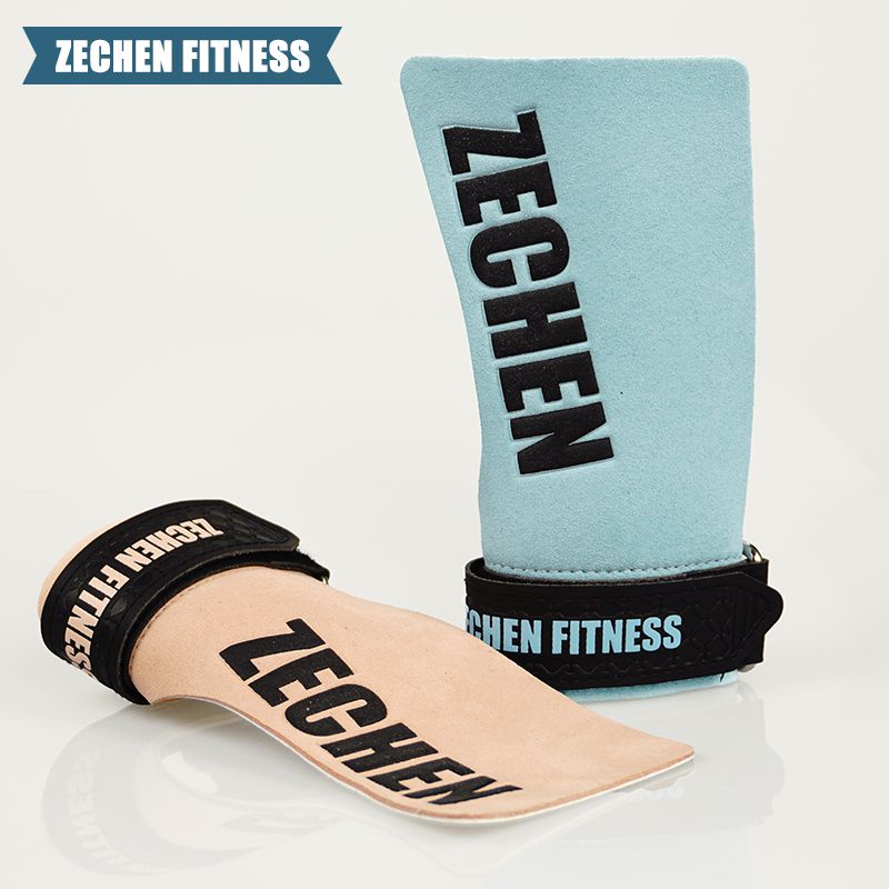CrossFit Hand Grips Suede Microfiber Leather chalk grip for palm protection, workouts, pull ups