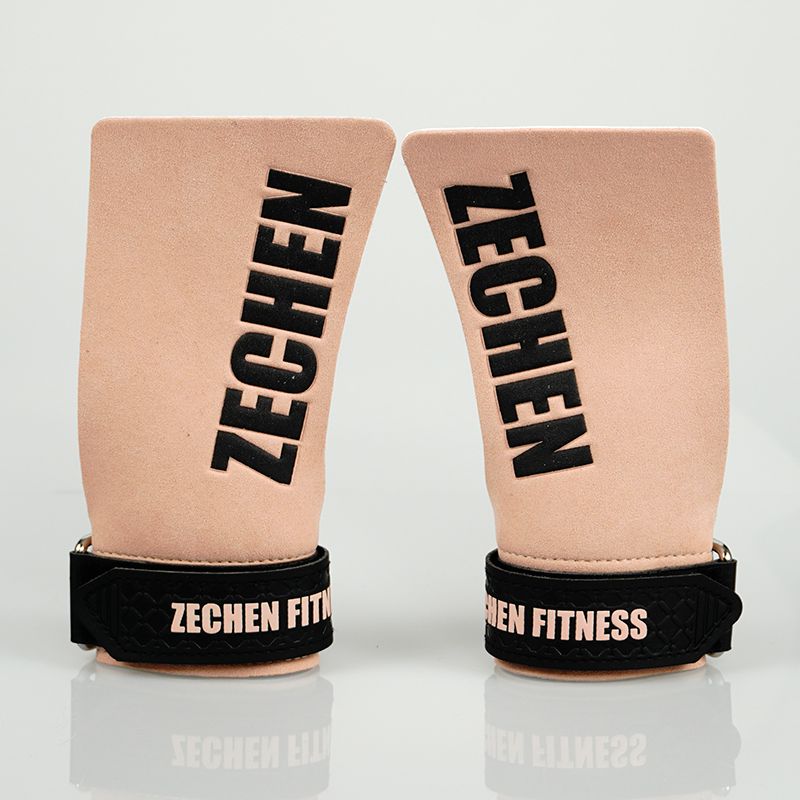 CrossFit Hand Grips Suede Microfiber Leather chalk grip for palm protection, workouts, pull ups