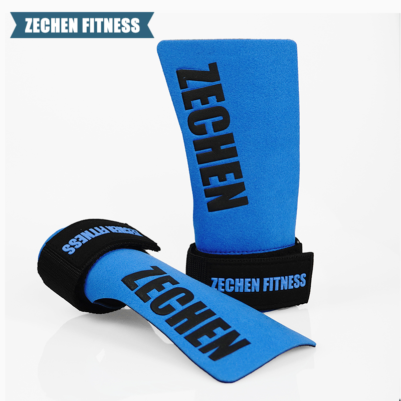 Suede microfiber leather hand grips crossfit palm grip protection for workouts, pull ups, weightlifting