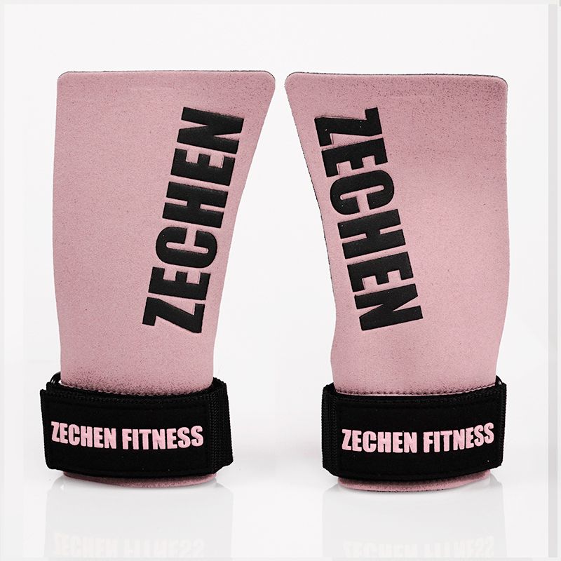 Suede microfiber leather hand grips crossfit palm grip protection for workouts, pull ups, weightlifting