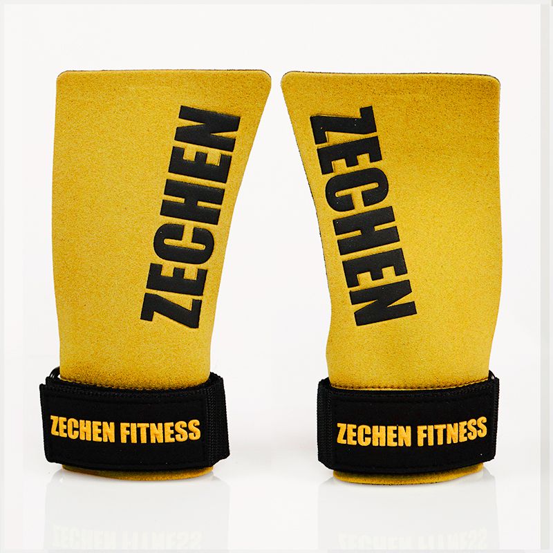 Suede microfiber leather hand grips crossfit palm grip protection for workouts, pull ups, weightlifting