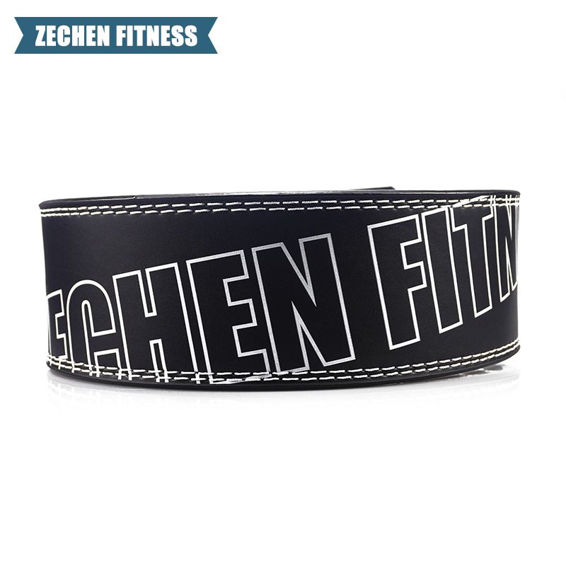 Cowhide leather Lever Belt, OEM leather belts with adjustable buckle for weight lifting, powerlifting back support