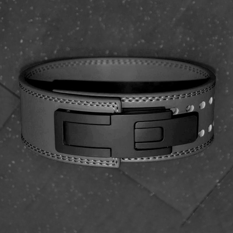 Cowhide leather Lever Belt, OEM leather belts with adjustable buckle for weight lifting, powerlifting back support