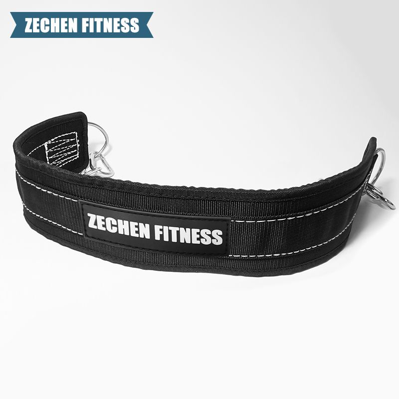 Zechen fitness dip belt with chain for pull up, heavy duty training