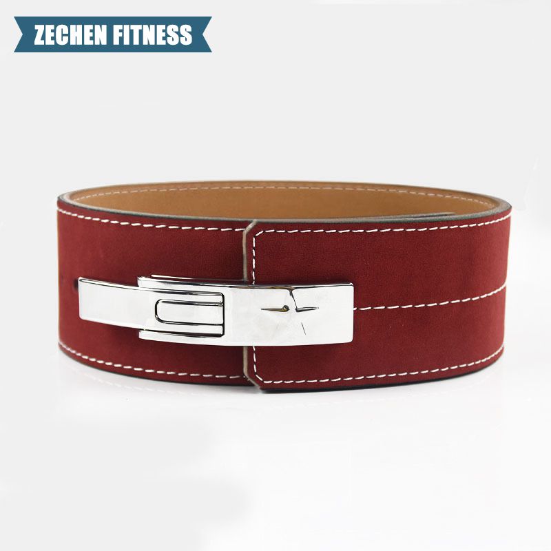 10mm lever leather belt wholesale