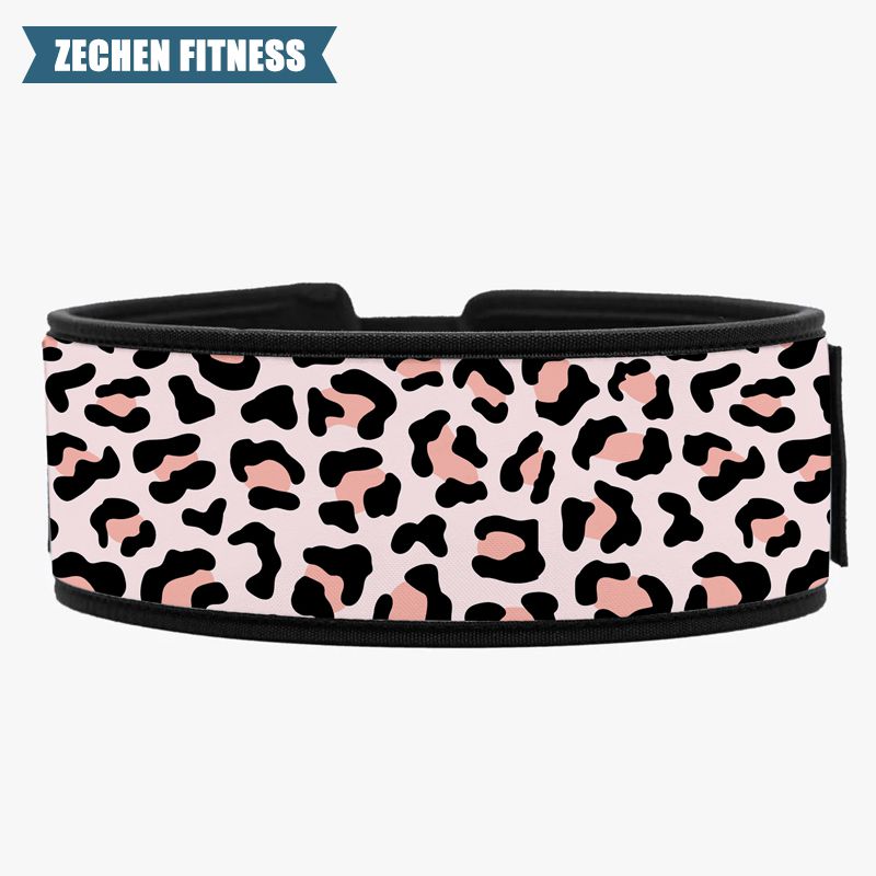 EVA foam Weightlifting Belt crossfit belts OEM pattern style with durable velcro for WOD, workouts