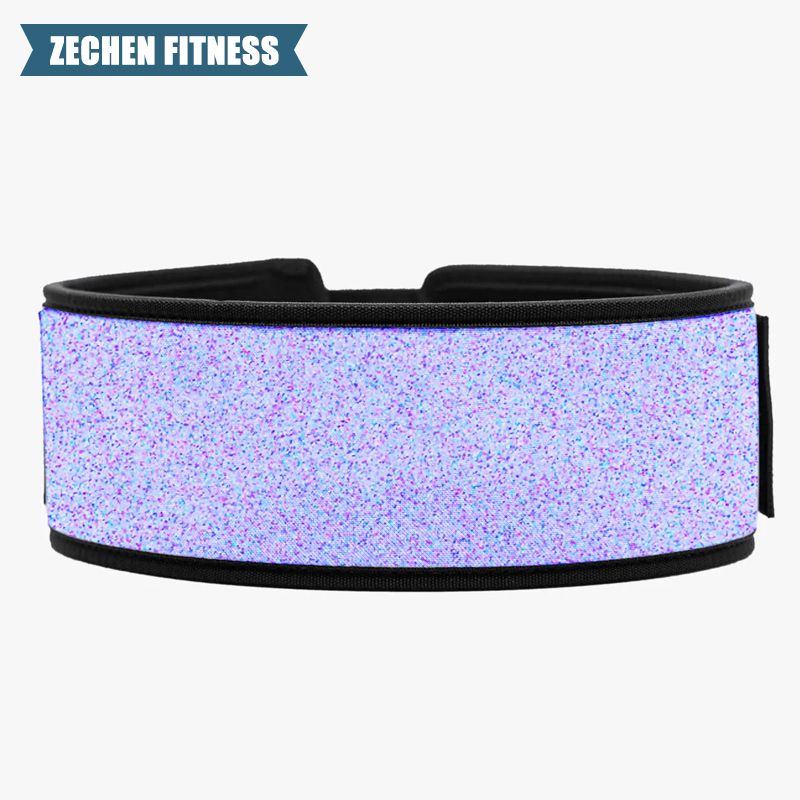 EVA foam Weightlifting Belt crossfit belts OEM pattern style with durable velcro for WOD, workouts