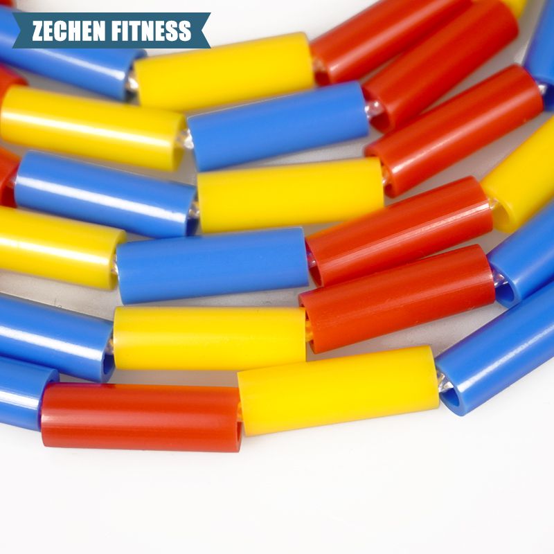 Custom Logo Colored Beaded Jump Rope for Jumping Exercise