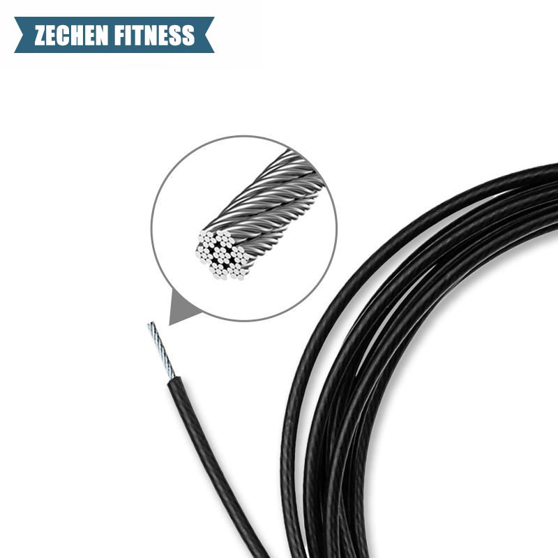 Crossfit Jump Rope for Men/Women/Kids Free Screw Design-Dual Ball Bearing