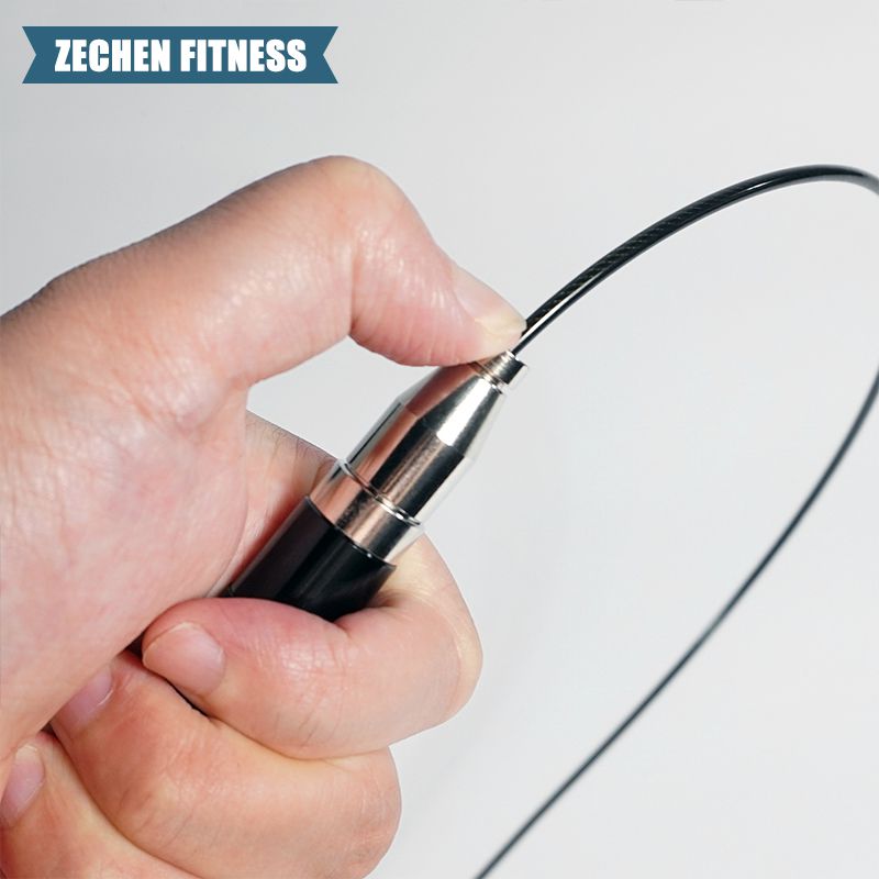 Crossfit Jump Rope for Men/Women/Kids Free Screw Design-Dual Ball Bearing