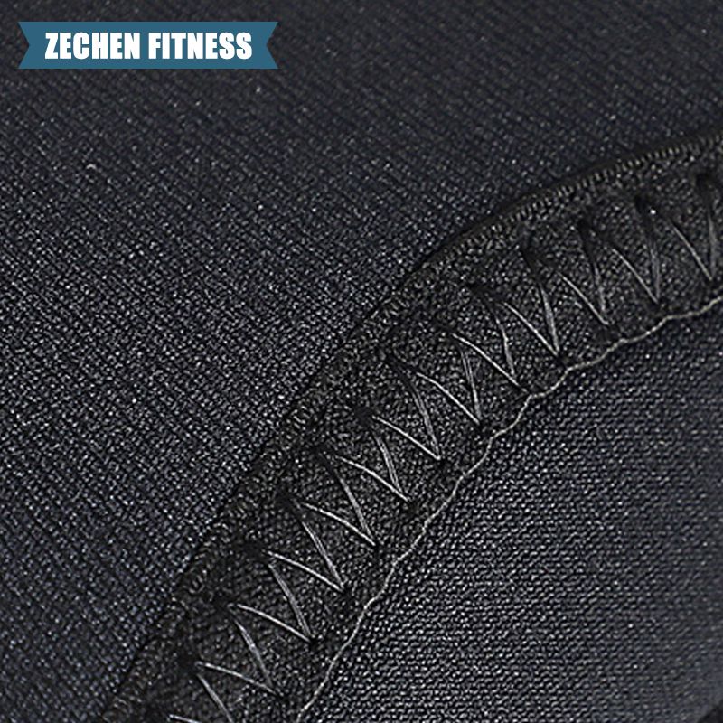 7mm/5mm Neoprene Thick Compression Knee Brace Support for Weightlifting, Powerlifting, Squatting & Fitness Activities for Women and Men Black