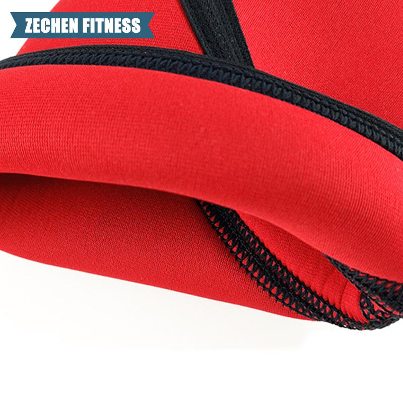 7mm/5mm Neoprene Thick Compression Knee Brace Support for Weightlifting, Powerlifting, Squatting & Fitness Activities for Women and Men Black