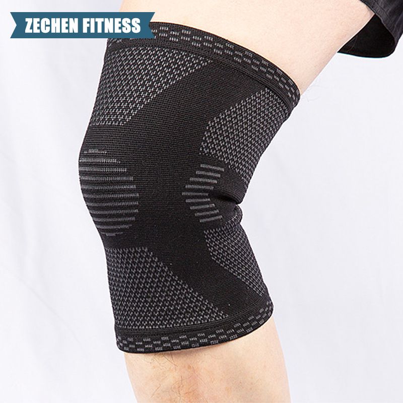 Compression Knitting Knee Sleeves Powerlifting Knee Pads Knee Support Compression Sleeve
