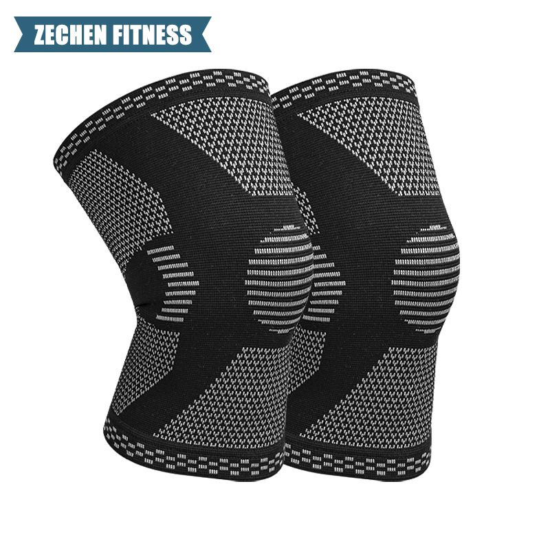 Compression Knitting Knee Sleeves Powerlifting Knee Pads Knee Support Compression Sleeve
