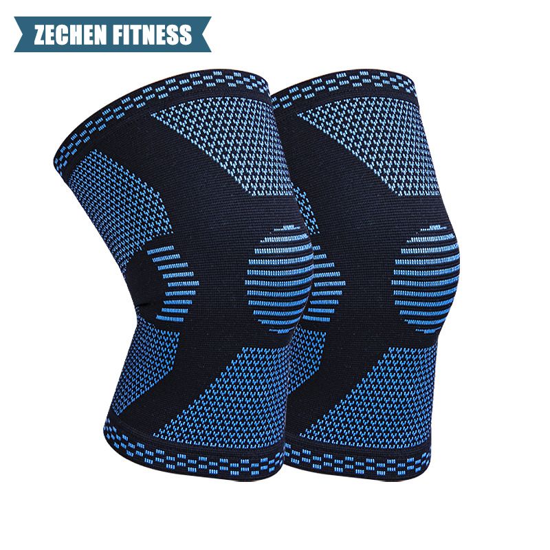 Compression Knitting Knee Sleeves Powerlifting Knee Pads Knee Support Compression Sleeve