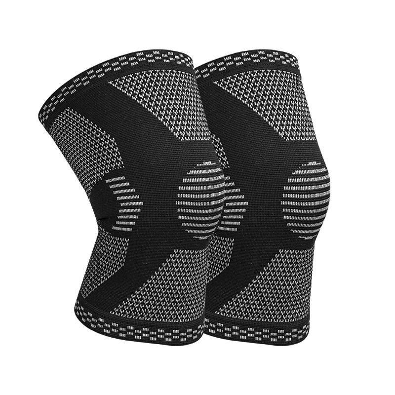 Compression Knitting Knee Sleeves Powerlifting Knee Pads Knee Support Compression Sleeve