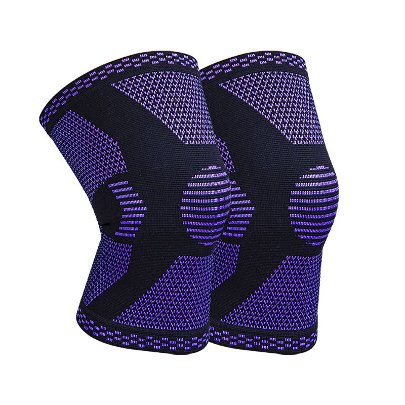 Compression Knitting Knee Sleeves Powerlifting Knee Pads Knee Support Compression Sleeve