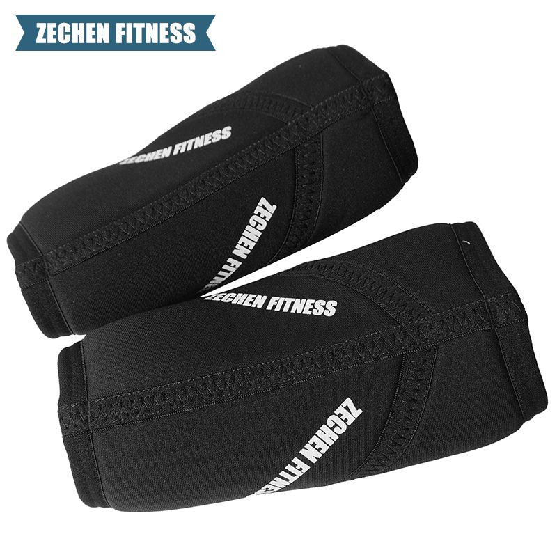 Elbow Brace For Support & Compression for Powerlifting, Weightlifting, Bench & Tendonitis - 5mm Neoprene - For Men & Women