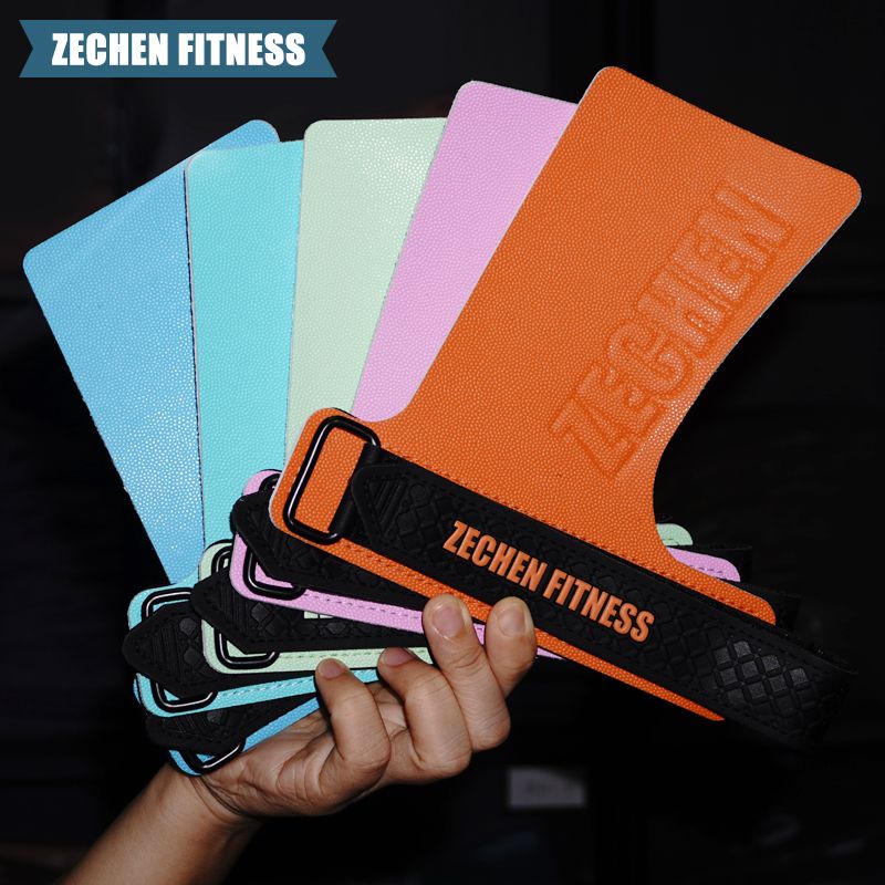 Crossfit Hand Grips Zechen Fitness Silicone Grips Moon Gymnastic Grips