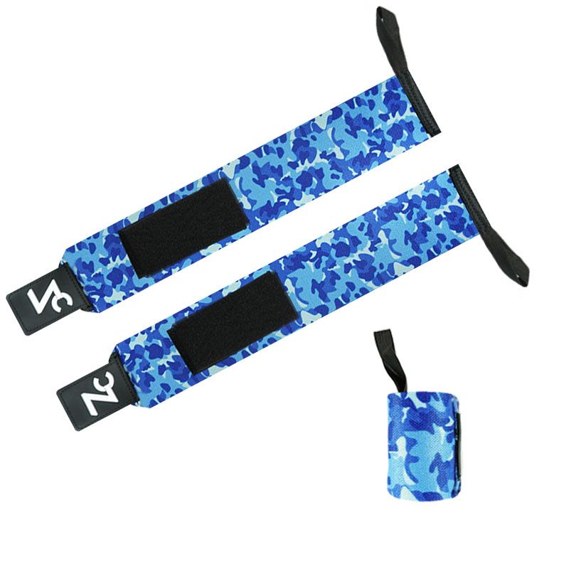 Crossfit Polyester Elastic Wrist Wraps Support by Zechen Fitness