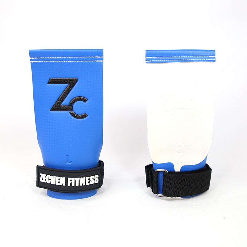 Gymnastics Carbon Hand Grips / Carbon fiber Cross Fit gym gloves Hand grip fingerless gymnastics grips