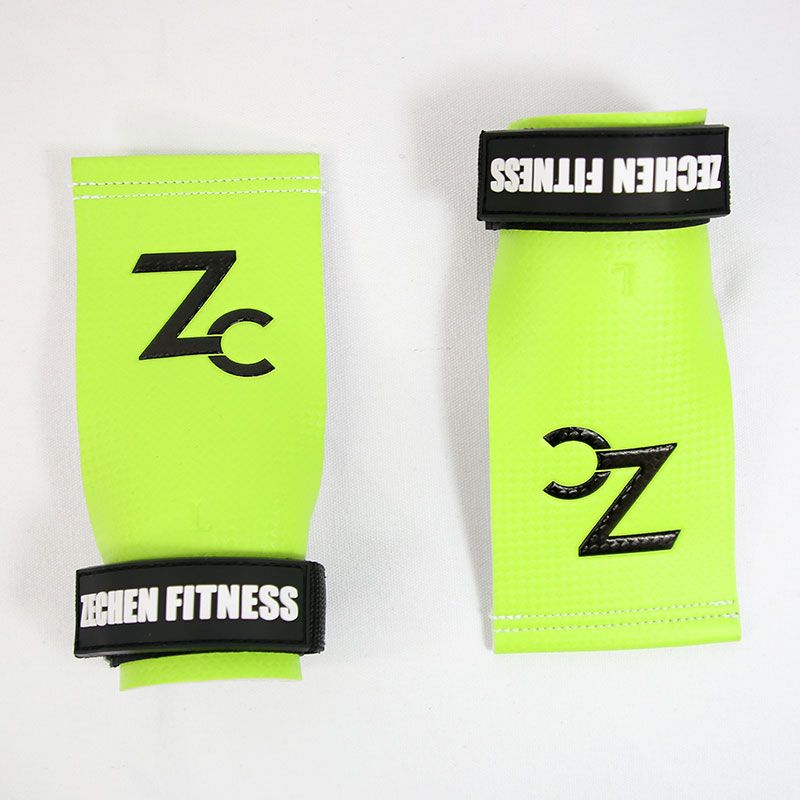 Gymnastics Carbon Hand Grips / Carbon fiber Cross Fit gym gloves Hand grip fingerless gymnastics grips