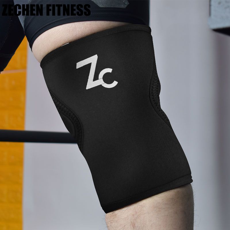 Custom Crossfit Knee Pads - Neoprene 5mm & 7mm Knee Sleeves in Multiple Colors for Weightlifting Training.