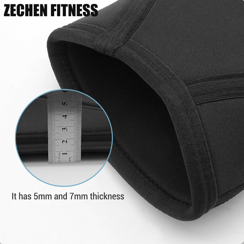 Custom Crossfit Knee Pads - Neoprene 5mm & 7mm Knee Sleeves in Multiple Colors for Weightlifting Training.