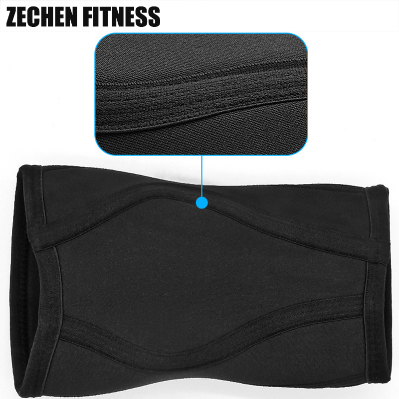 Custom Crossfit Knee Pads - Neoprene 5mm & 7mm Knee Sleeves in Multiple Colors for Weightlifting Training.
