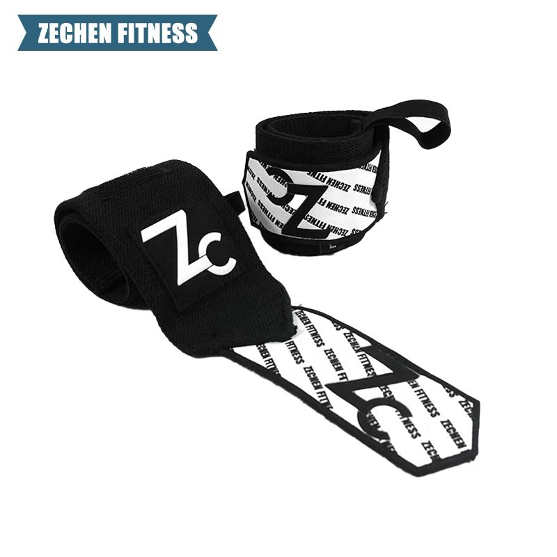 cotton elastic wrap wrist support wrist strap for weight lifting
