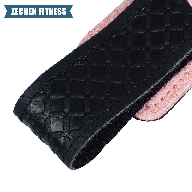Pull Up Microfiber Leather hand grips Zechen Fitness G series