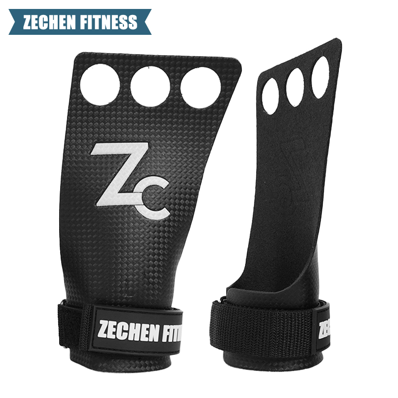Carbon 3 hole Hand grips by Zechen Fitness