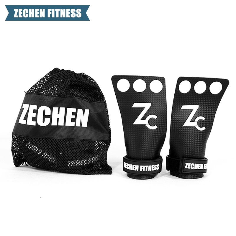 Carbon 3 hole Hand grips by Zechen Fitness