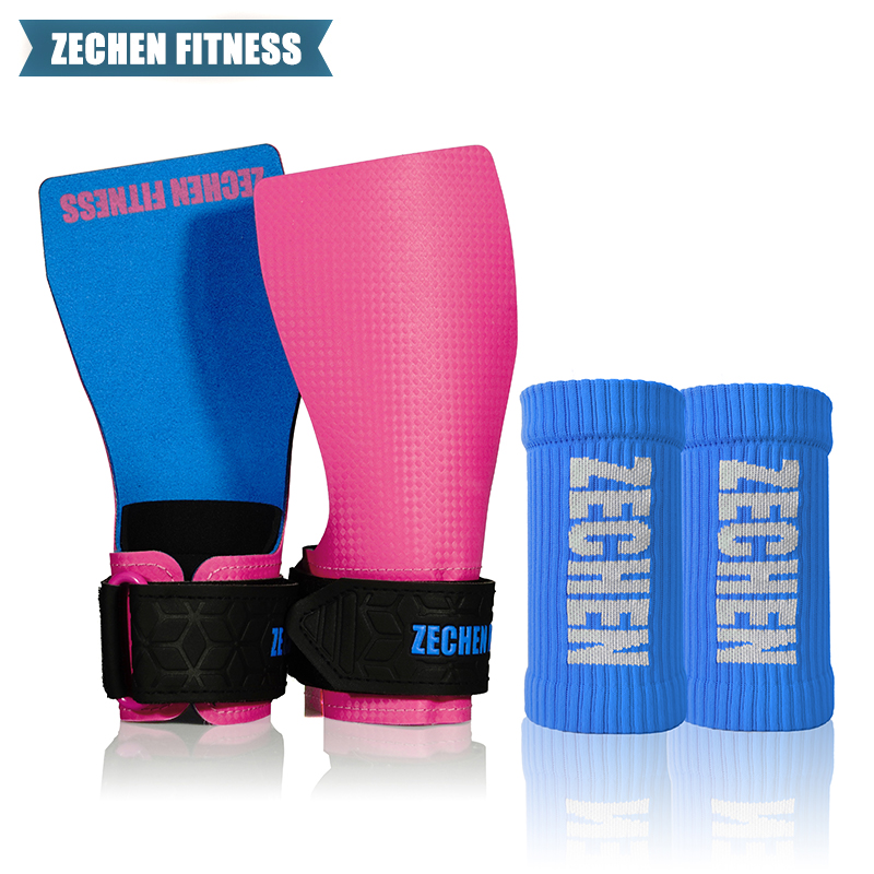 Non slip workout hand grips Crossfit pull up grips gymnastic grip