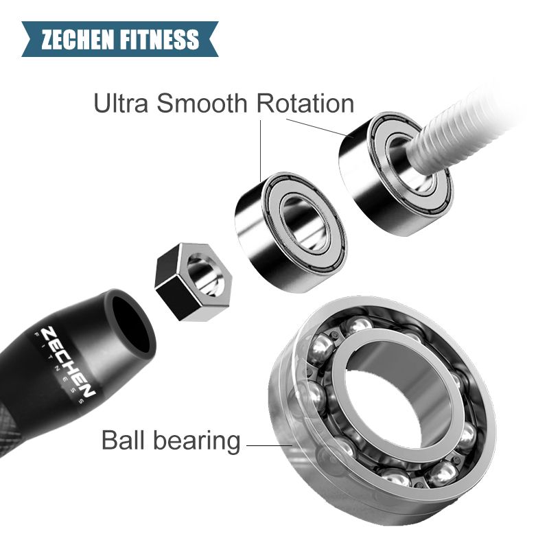 Zechen Fitness 2025 new Skipping Jump Rope